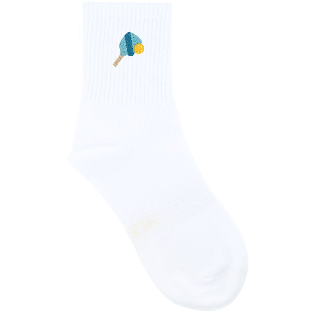 HEXSOX - Embroidered Crew Socks - Pickleball