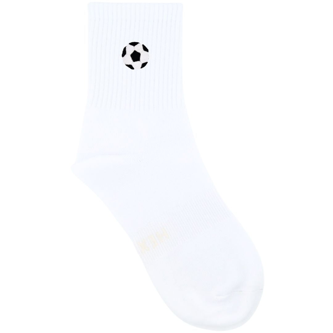 HEXSOX - Embroidered Crew Socks - Soccer