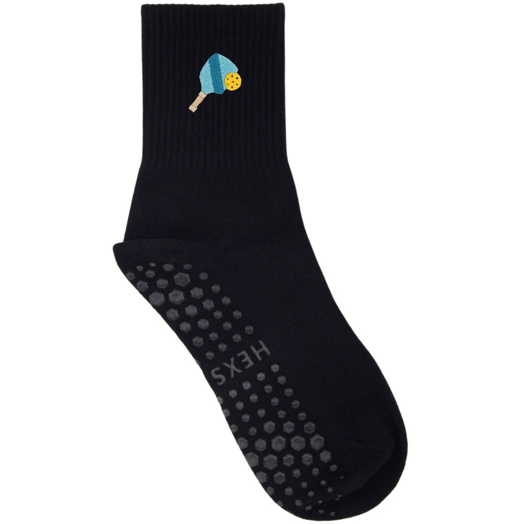HEXSOX - Embroidered Crew Socks - Pickleball