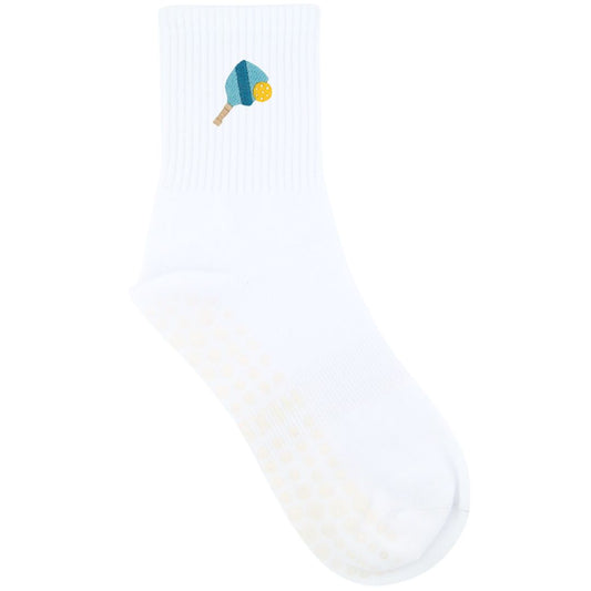 HEXSOX - Embroidered Crew Socks - Pickleball