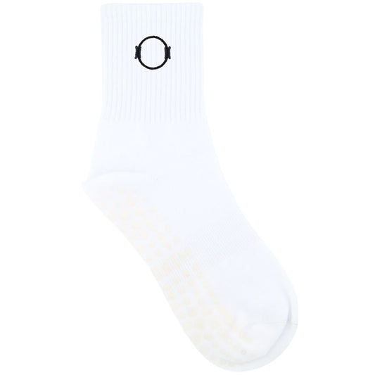 HEXSOX - Embroidered Crew Socks - Pilates Ring/Magic Circle