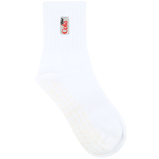 HEXSOX - Embroidered Crew Socks - Diet Cola