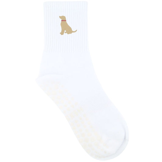 HEXSOX - Embroidered Crew Socks - Labrador Retriever
