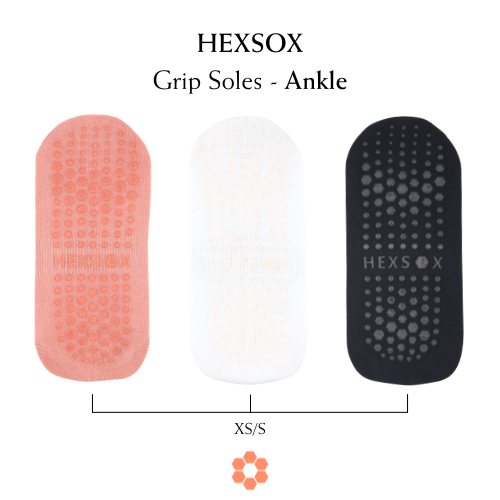 HEXSOX - Embroidered Ankle Socks - Letter