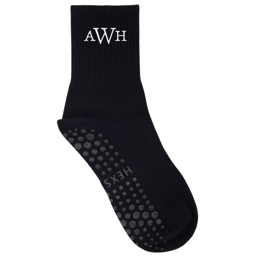 HEXSOX - Embroidered Crew Socks - Monogram