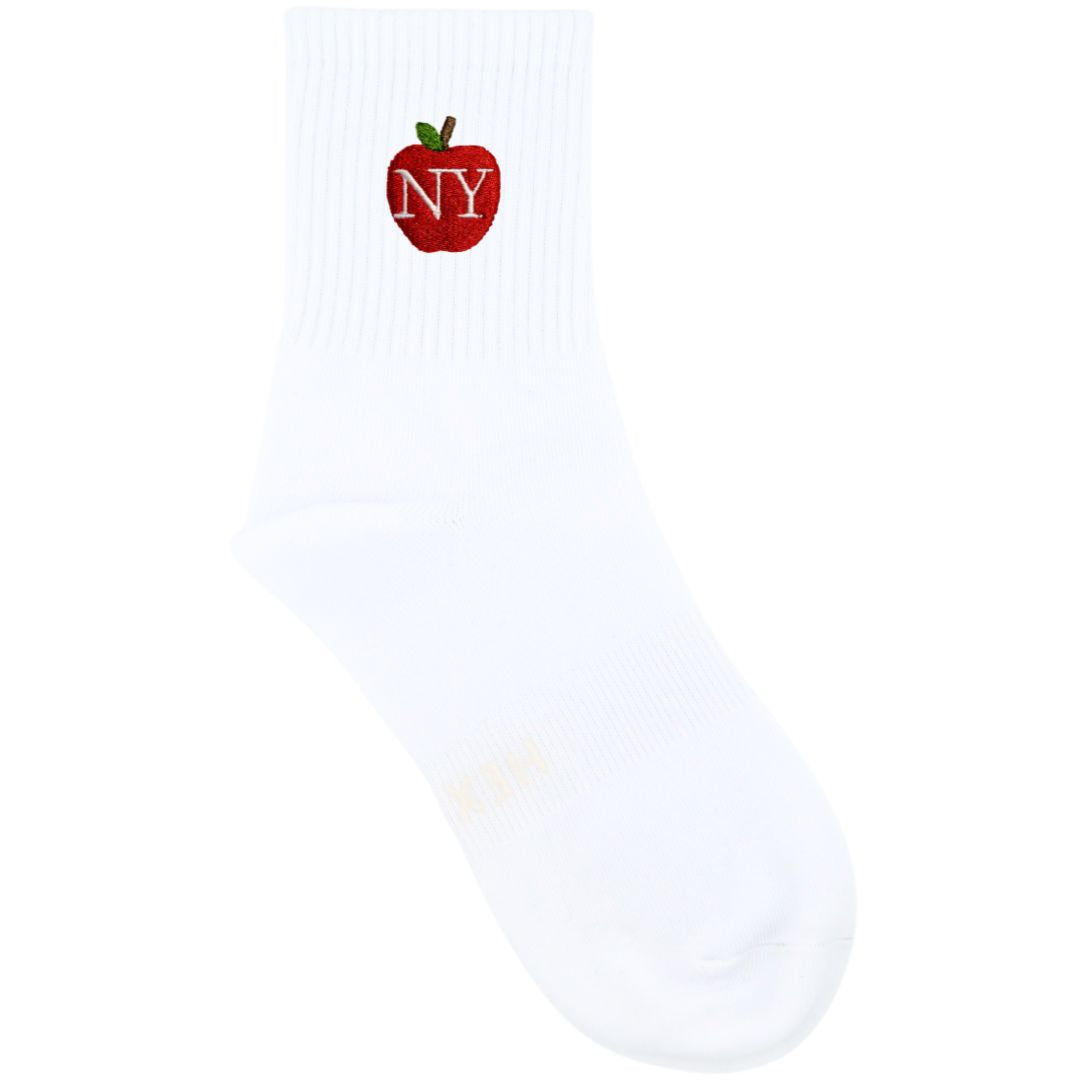 HEXSOX - Embroidered Crew Socks - Big Apple