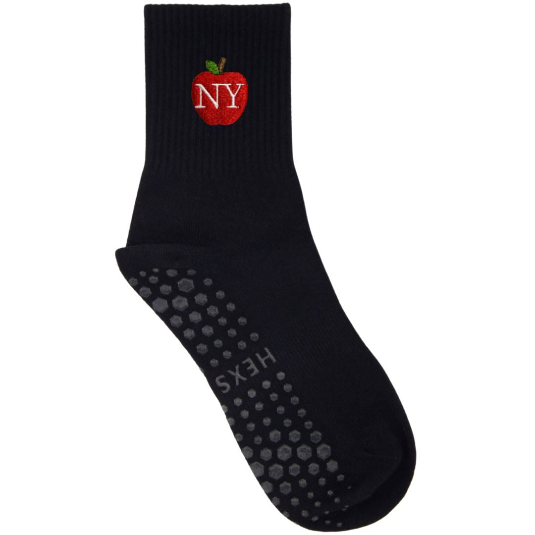 HEXSOX - Embroidered Crew Socks - Big Apple