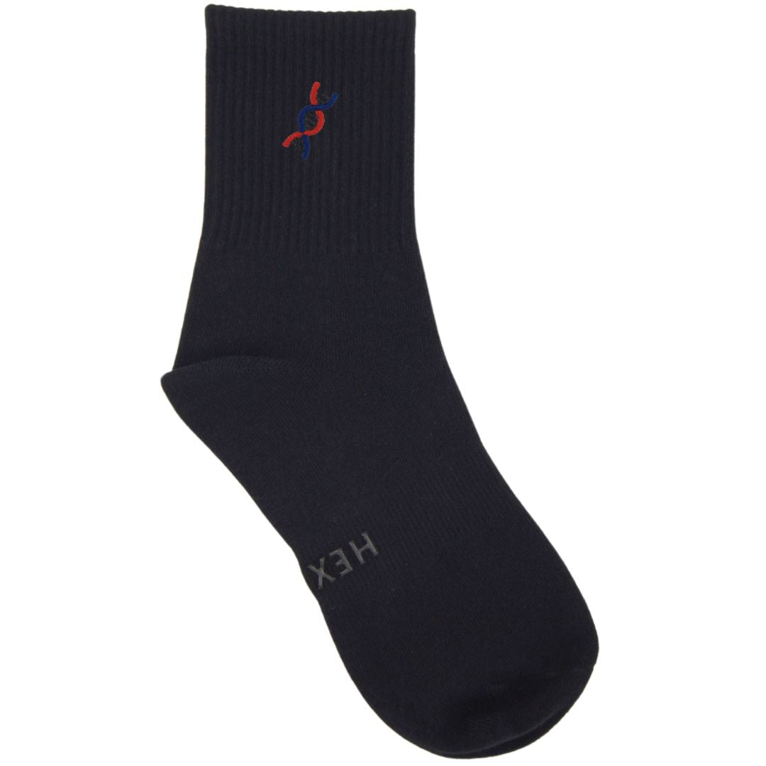 HEXSOX - Embroidered Crew Socks - DNA