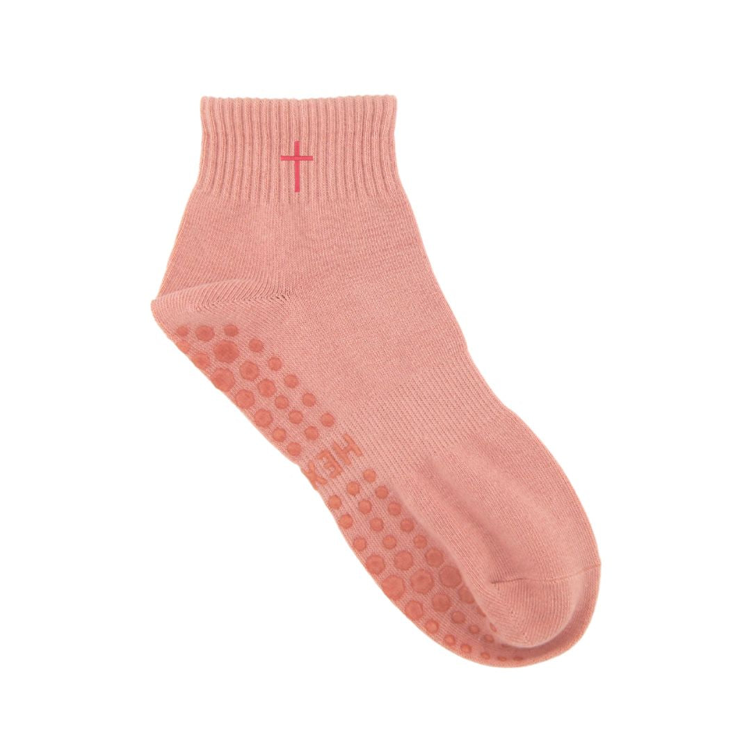 HEXSOX - Embroidered Ankle Socks - Cross
