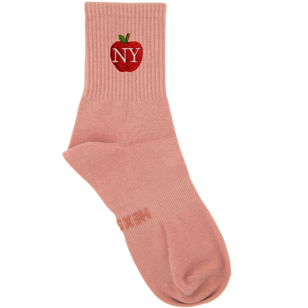 HEXSOX - Embroidered Crew Socks - Big Apple
