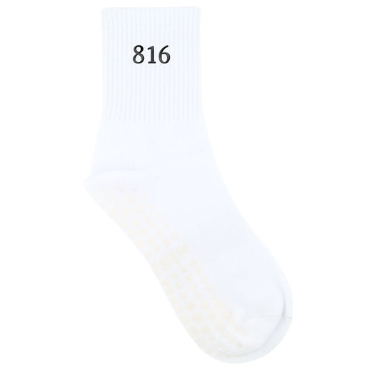 HEXSOX - Embroidered Crew Socks - Area Code